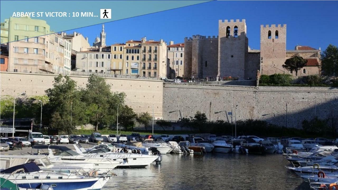 Superbe T2 Vieux Port Leilighet Marseille Eksteriør bilde