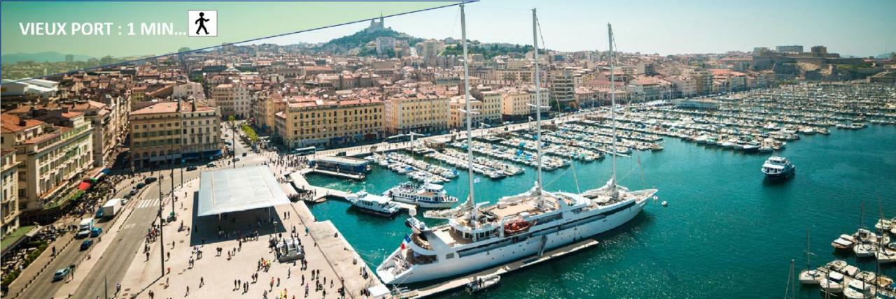 Superbe T2 Vieux Port Leilighet Marseille Eksteriør bilde